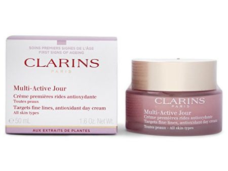 Clarins, Crema Diurna Facial - 50 Gr. Embalaje Deteriorado Online Sale