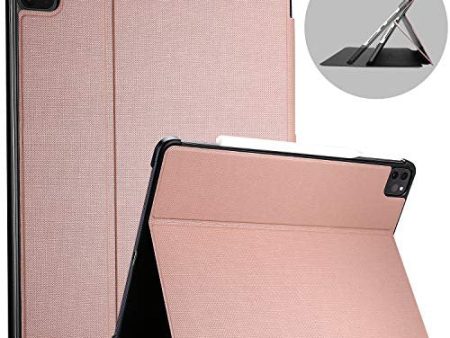 Procase Funda Antideslizante iPad Pro 11 2.ª generación 2020, Estcuhe Delgado Apoya Cargar Apple Pencil 2, con Tapa Inteligente Carcasa Interna Flexible para iPad Pro 11 2020 -Oro Rosa Online Sale