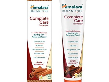 Himalaya Pasta Dental Botanique Simply Cinnamon, 150 g Embalaje Deteriorado on Sale